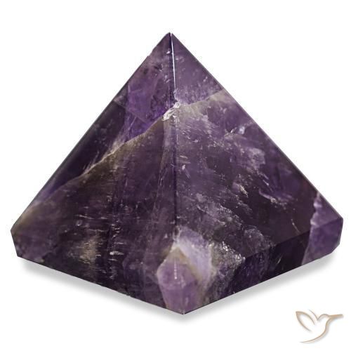 Améthyste Violet foncé naturelle Carré, 115.90 ct, Opaque
