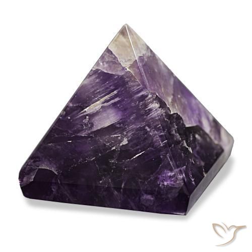 Améthyste Violet foncé naturelle Carré, 109.54 ct, Opaque
