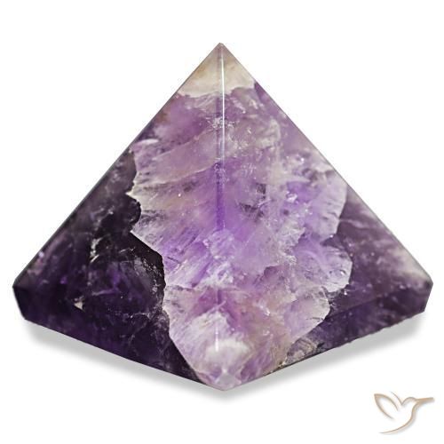 Améthyste Violet foncé naturelle Carré, 109.54 ct, Opaque