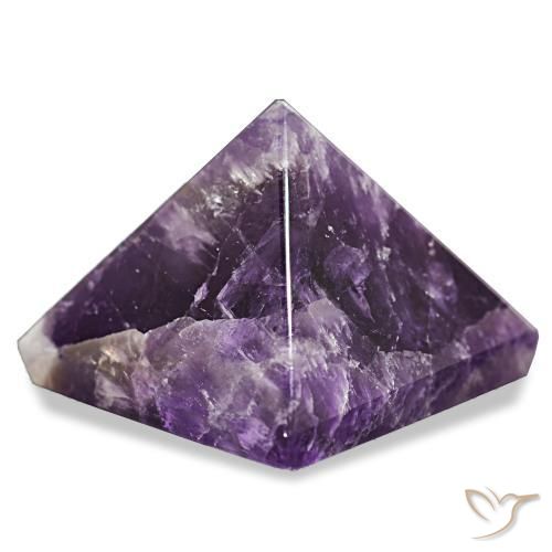 Améthyste violet profond moyen naturelle carré, 114,21 ct, opaque