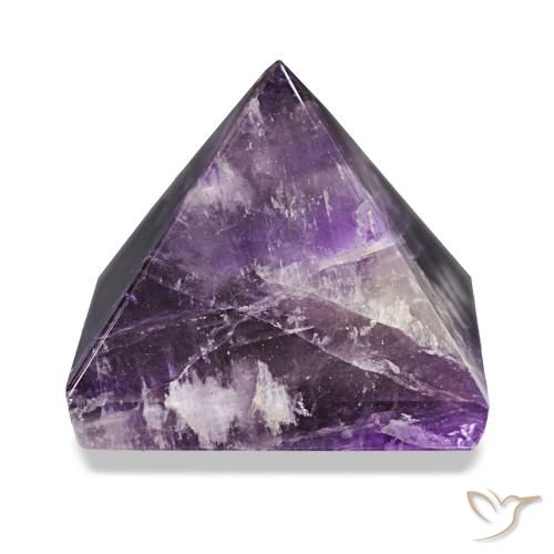 Améthyste Violet profond moyen naturelle Carré, 113.30 ct, Opaque
