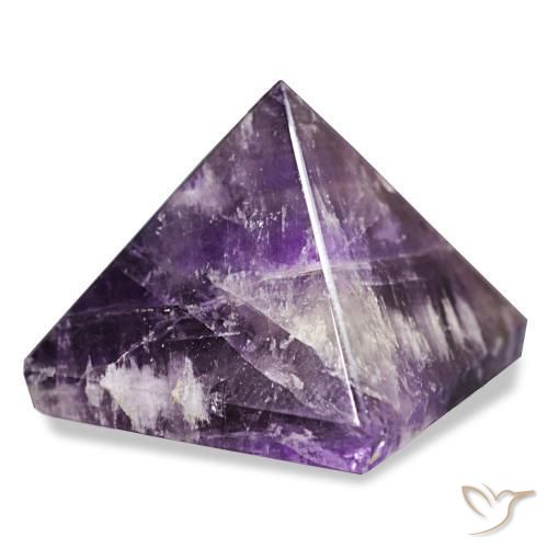 Améthyste Violet profond moyen naturelle Carré, 113.30 ct, Opaque