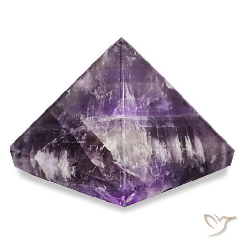 Améthyste Violet profond moyen naturelle Carré, 113.30 ct, Opaque