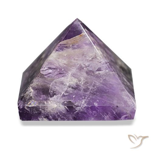 Améthyste Violet profond moyen naturelle Carré, 96.40 ct, Opaque