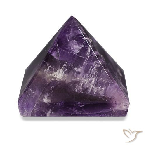 98.38ct Violet foncé Améthyste, Carré, Opaque