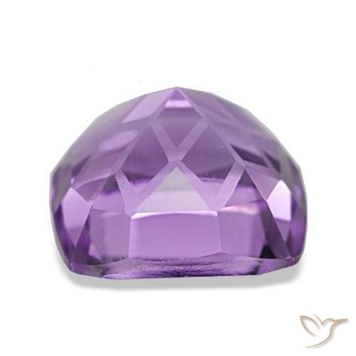 Améthyste violet naturelle coupe coussin, 4,49 ct, VVS
