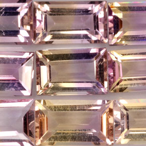 Achetez naturel ct Bicolore Amétrine gems, Baquette, En provenance Bolivie chez GemSelect. En stock, livraison internationale!