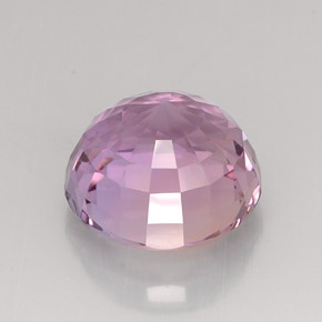Amétrine bicolore naturelle coupe roude, 18,16 ct, IF