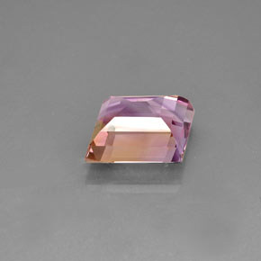Amétrine bicolore naturelle forme fantaisie, 17,14 ct, IF