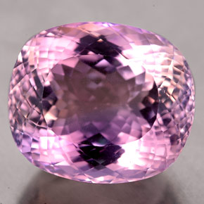 Amétrine bicolore naturelle coupe coussin, 23,99 ct, IF