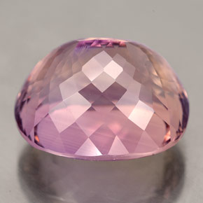 Amétrine bicolore naturelle coupe coussin, 23,99 ct, IF
