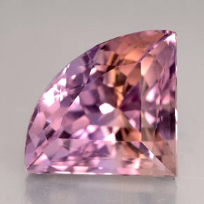 Amétrine bicolore naturelle forme fantaisie, 12,52 ct, VVS