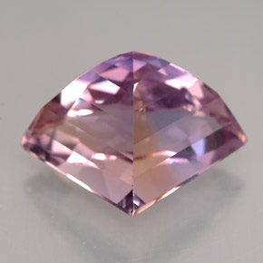 Amétrine bicolore naturelle forme fantaisie, 12,52 ct, VVS