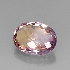 Amétrine Bicolore naturelle Coupe ovale, 16.37 ct, VVS