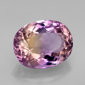 Amétrine Bicolore naturelle Coupe ovale, 5.70 ct, VVS