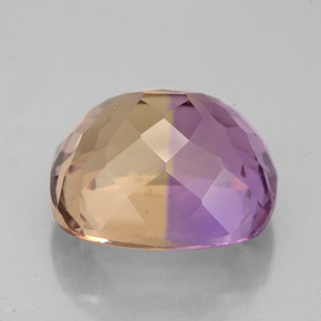 Amétrine Bicolore naturelle Coupe coussin, 7.47 ct, VVS