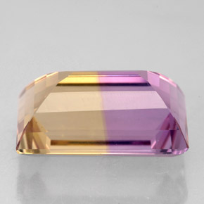 Amétrine Bicolore naturelle Baquette, 6.29 ct, VVS