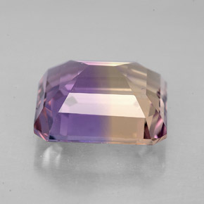 Amétrine Bicolore naturelle Taille émeraude, 5.87 ct, VVS