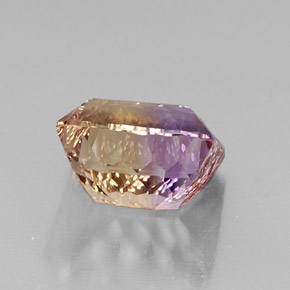 Amétrine Bicolore naturelle Taille émeraude, 11.50 ct, VVS
