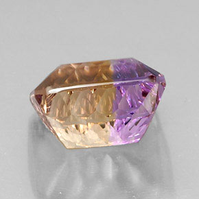 Amétrine Bicolore naturelle Taille émeraude, 13.34 ct, VVS