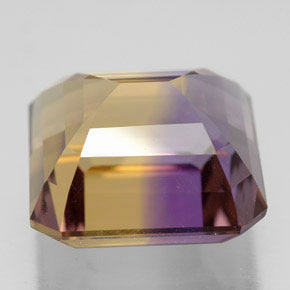 Amétrine Bicolore naturelle Taille émeraude, 11.85 ct, VVS