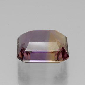 Amétrine Bicolore naturelle Taille émeraude, 4.80 ct, VVS