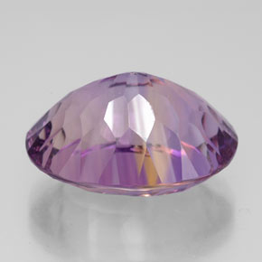 Amétrine bicolore naturelle coupe ovale, 10,85 ct, VVS