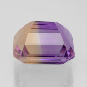 Amétrine Bicolore naturelle Taille émeraude, 5.81 ct, VVS