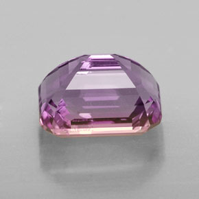 Amétrine bicolore naturelle taille émeraude, 3,23 ct, VVS