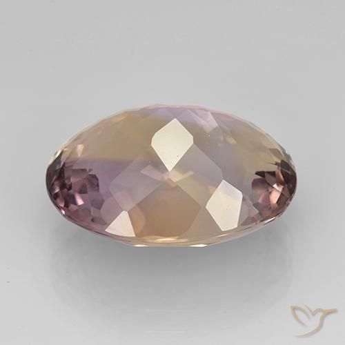 Amétrine Bicolore naturelle ovale, 12.07 ct, VVS
