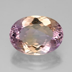 Amétrine Bicolore naturelle Coupe ovale, 6.74 ct, VVS