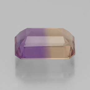 Amétrine Bicolore naturelle Taille émeraude, 2.39 ct, VVS