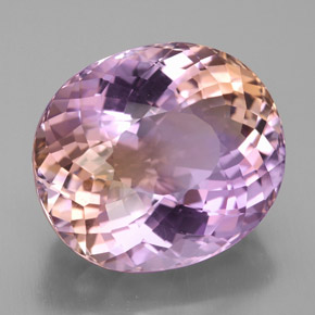 Amétrine bicolore naturelle coupe ovale, 25,99 ct, VVS