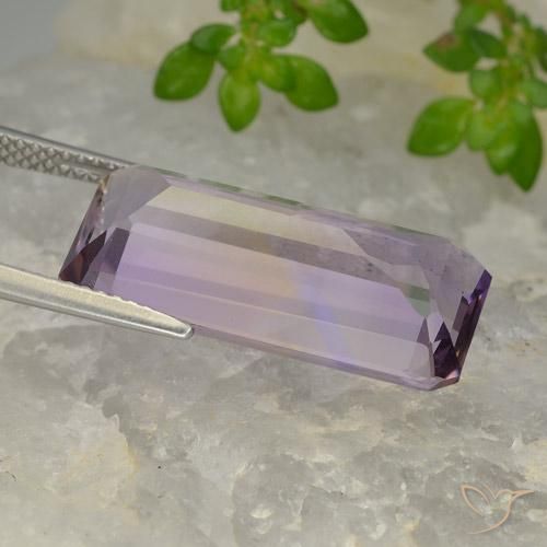 Amétrine Bicolore naturelle Octogone / coupe Émeraude, 11.71 ct, VVS-VS