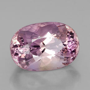 Amétrine bicolore naturelle coupe ovale, 15,10 ct, VVS