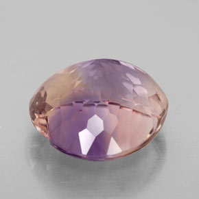 Amétrine bicolore naturelle forme de coeur, 9,41 ct, VS