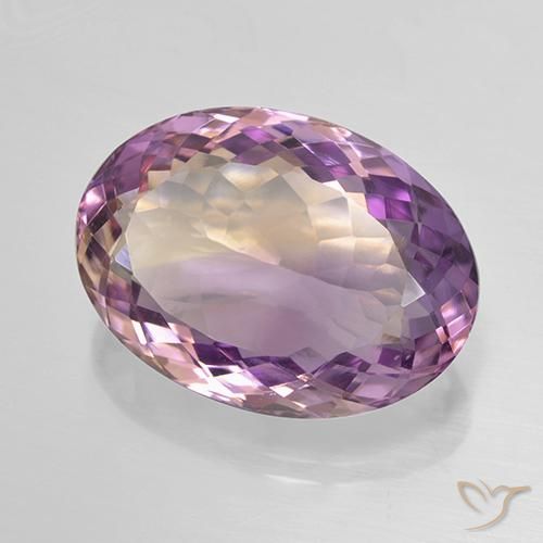 Amétrine Bicolore naturelle ovale, 13.95 ct, VVS