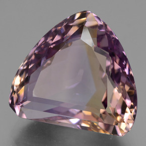 Amétrine Bicolore naturelle Trillion, 15.40 ct, VVS