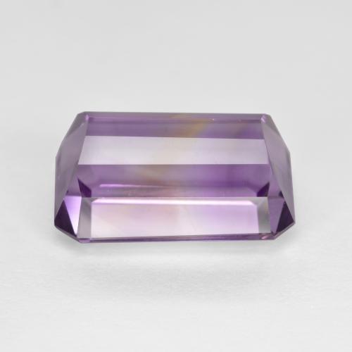 Amétrine Bicolore naturelle Taille émeraude, 8.57 ct, VS