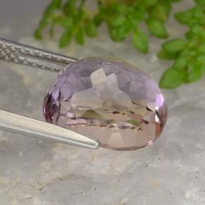 Amétrine Bicolore naturelle Coupe ovale, 4.82 ct, VVS
