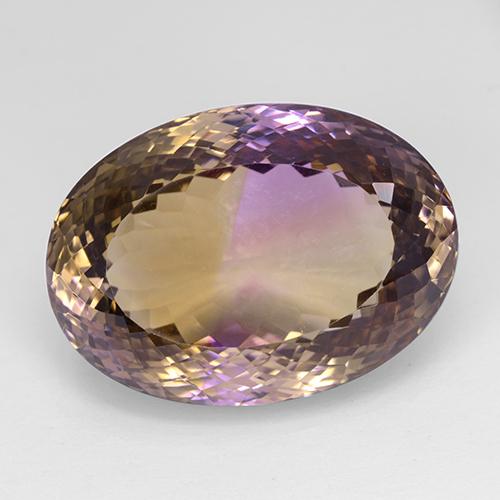 Amétrine Bicolore naturelle Coupe ovale, 50.98 ct, IF