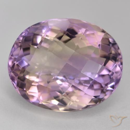 15.88ct Naturel Bicolore Amétrine, ovale, VS