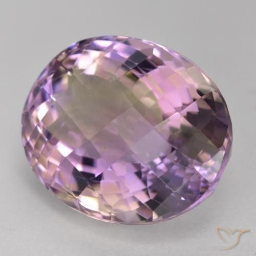 Amétrine Bicolore naturelle ovale, 15.88 ct, VS