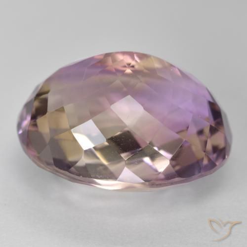 Amétrine Bicolore naturelle ovale, 15.88 ct, VS