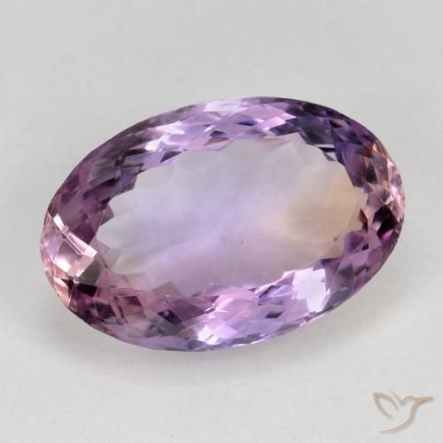 Amétrine Bicolore naturelle ovale, 12.84 ct, VVS-VS