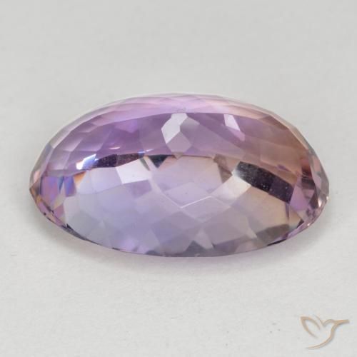 Amétrine Bicolore naturelle ovale, 12.84 ct, VVS-VS