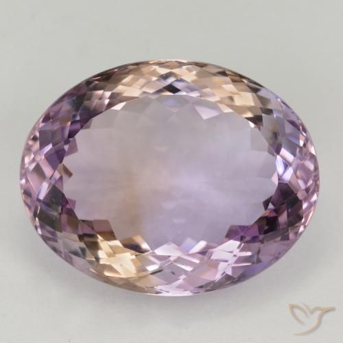 Amétrine Bicolore naturelle ovale, 20.51 ct, VVS