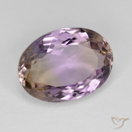 Amétrine Bicolore naturelle Coupe ovale, 6.49 ct, VVS-VS