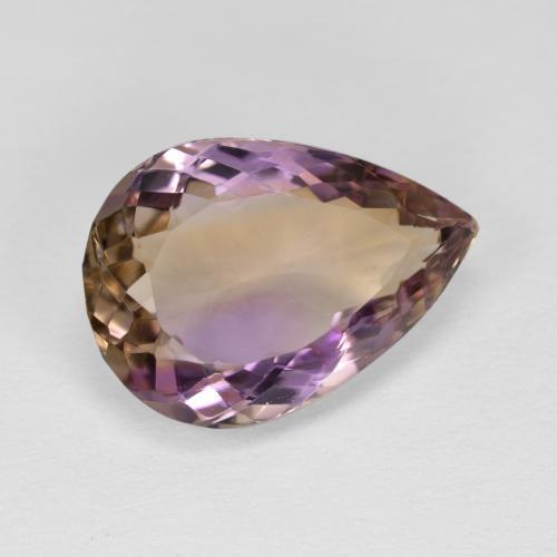 Amétrine Bicolore naturelle En forme de poire, 5.46 ct, VVS