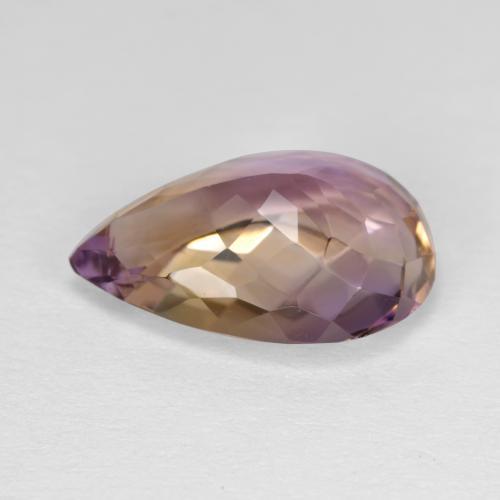 Amétrine Bicolore naturelle En forme de poire, 5.46 ct, VVS